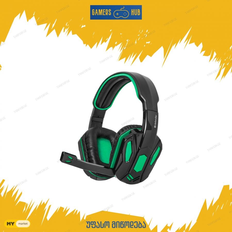 Gaming ყურსასმენი Defender G275 (უფასო მიწოდება)