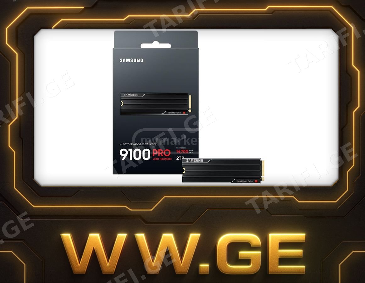 ✅Samsung SSD 9100 PRO with Heatsink 2TB - PCIe 5.0x4 M.2✅