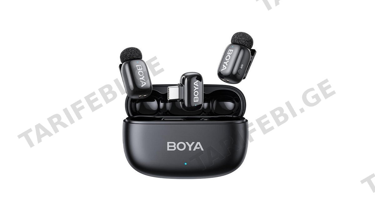BOYA Mini 2-02 Ultracompact 2.4GHz Wireless Microphone System Combo