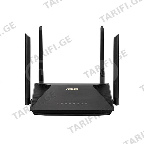Wi-Fi როუტერი - Asus RT-AX53U AX1800 Dual Band Wi-Fi 6