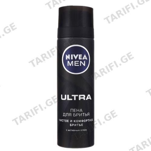 ნივეა - მამაკაცის საპარსი ქაფი 200მლ 7574 Nivea - Mens Shaving Foam 200ml 7574