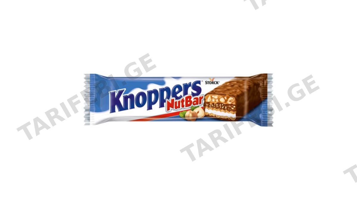 KNOPPERS შოკოლადის რიგელი