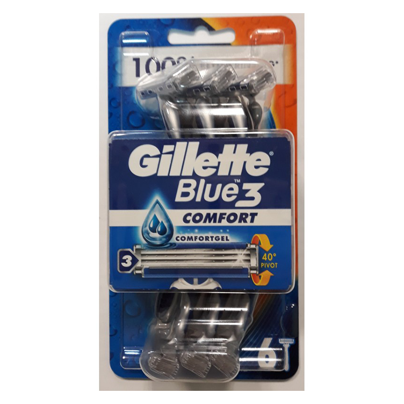 ჯილეტი Blue 3 - ერთჯერადი საპარსი 6ც.