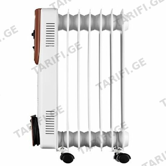 ზეთის რადიატორი ARDESTO OIL-FILLED HEATED OFH-09X1, 9 FINS, 2000 W