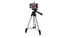 TRIPOD 3388 უნივერსალი შტატივი ვერცხლისფერი