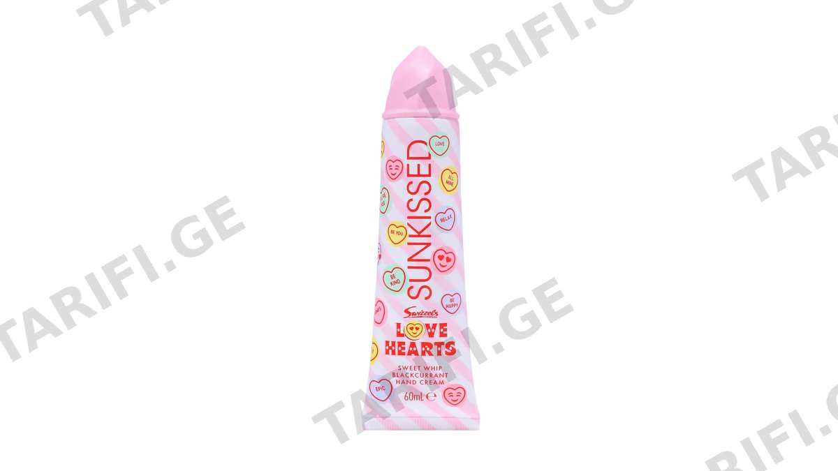 სანქისდი ხელის კრემი 2138 Love Hearts 60მლ *