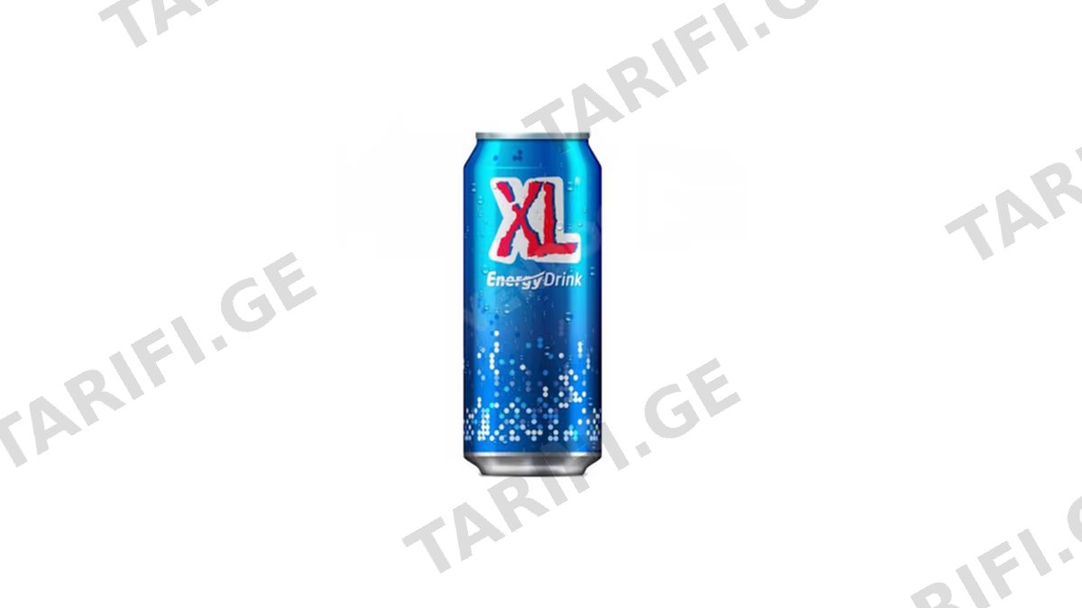 XL ენერგეტიკული სასმელი 0.5ლ