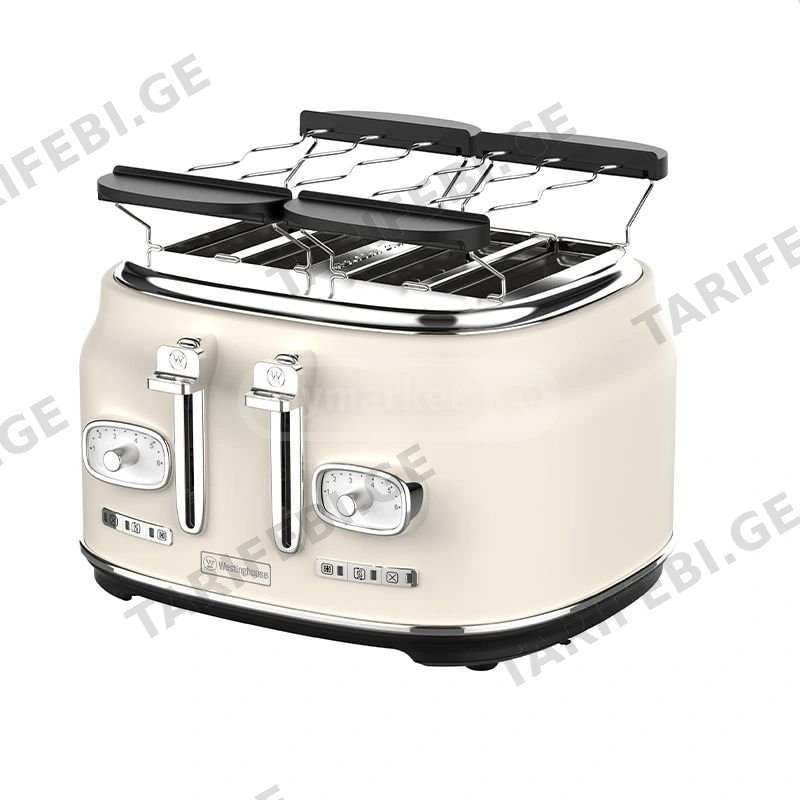 Westinghouse 4 Slice Toaster cream