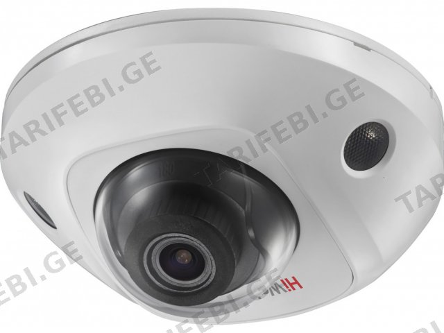 კამერა,Hiwatch, DS-I259M(C),2.8mm,IP,2mp,Dome,Fix,IR10m, Mic,SDcard,