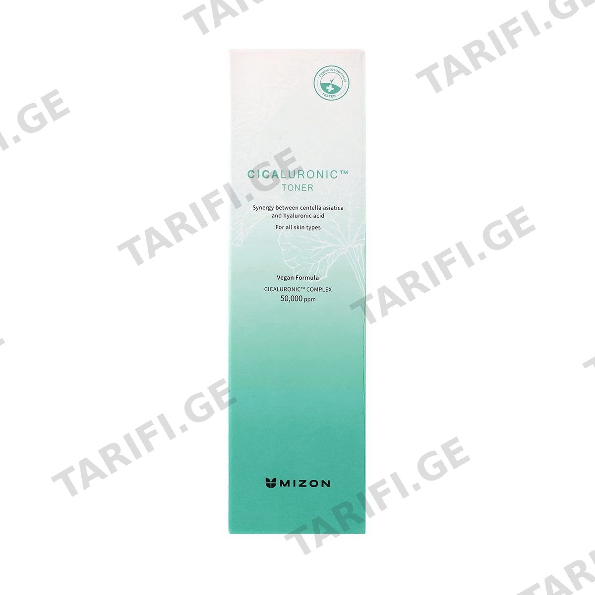 სახის ტონერი Cicaluronic 150მლ 3801 მიზონი - Mizon