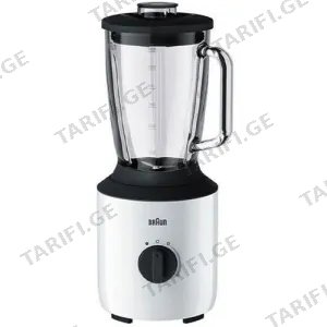 სტაციონალური ბლენდერი Braun JB3150WH