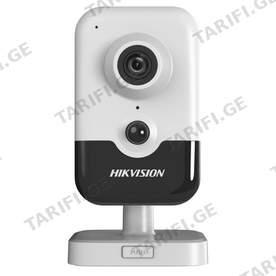 კამერა,IP,Hikvision,DS-2CD2421G0-I(C),4mm,2mp,Cube,IR10m,TwoWayAudio,,SDcard,