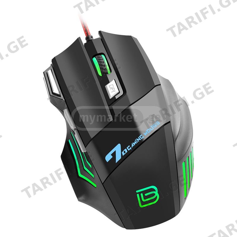 Optical gaming mouse BAJEAL G5 / LED / RGB