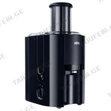 BRAUN J300 800W 1.25ლ წვენსაწური