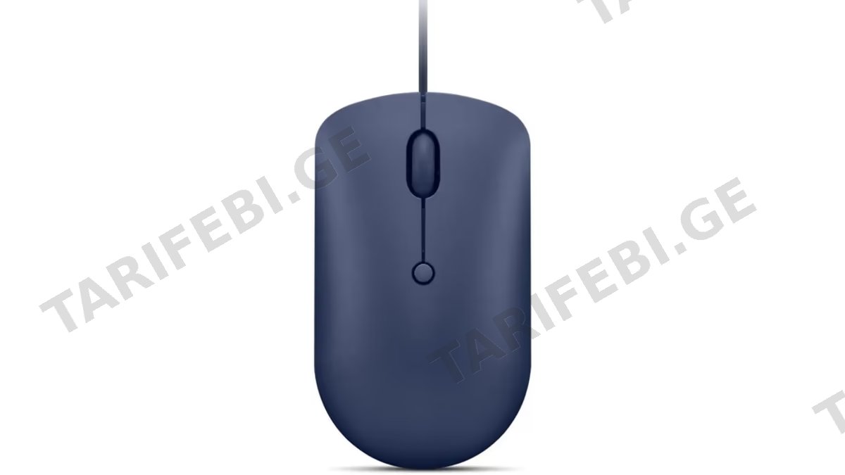 Lenovo 540 USB-C Wired Compact Mouse - Abyss Blue