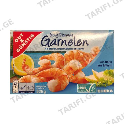 კრევეტები სამეფო /G&G/ 225გრ