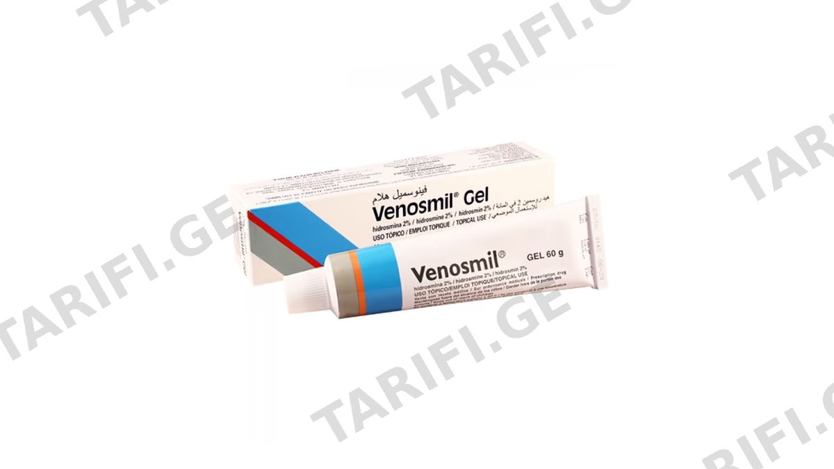 ვენოსმილი გელი 2% (20მგ/გ) 60გრ