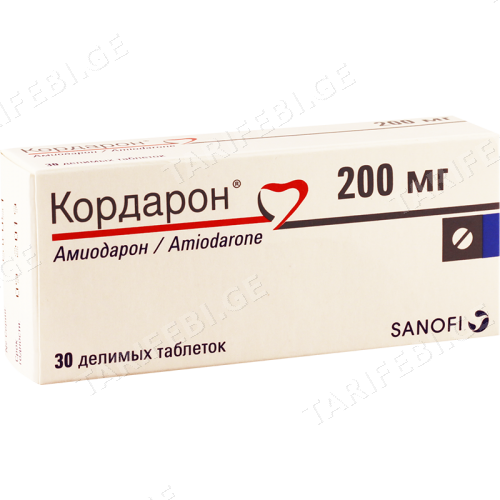 კორდარონი ტაბლეტი 200მგ #30