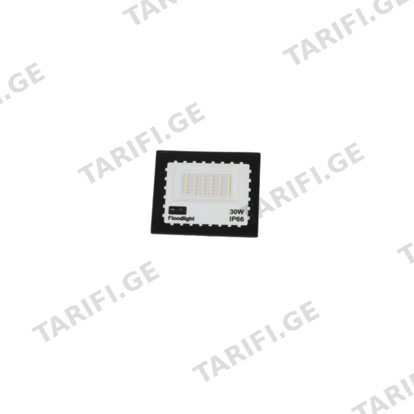 LED პროჟექტორი mini flood light 6500K (1018-15-DOB-30W)