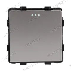ჩამრთველი Socket Style Cross 1 1G-3W ნაცრისფერი