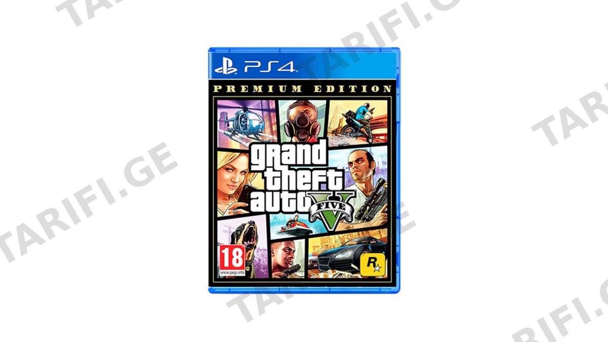 Sony PS4 Game GTA V