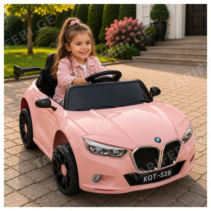 საბავშვო ელექტრო მანქანა პულტით BMW KQT-528-V 12V