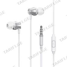 REMAX In-Ear Headphone RM-202 Silver