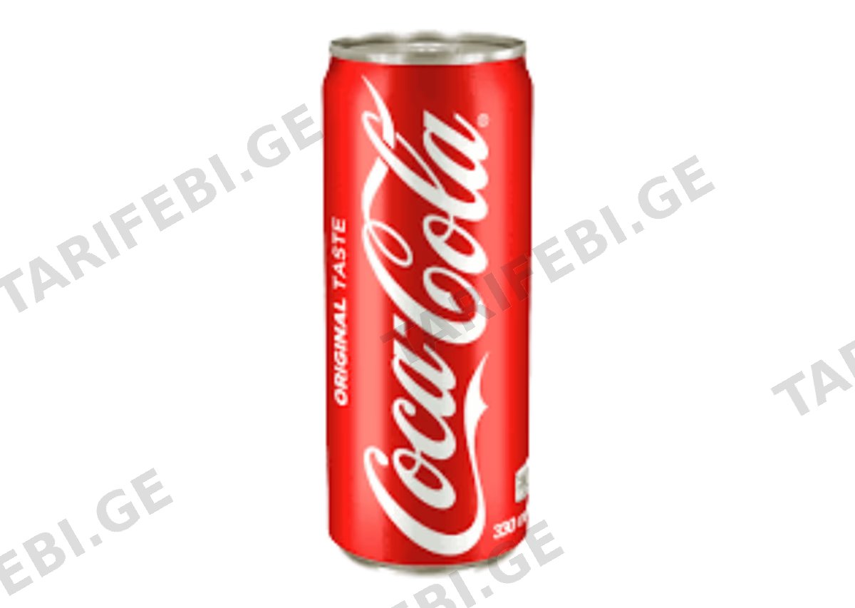 გაზიანი სასმელი Coca-Cola - 0.33L