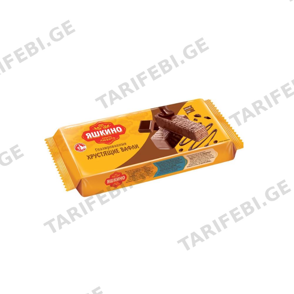 ვაფლი Roshen Wafers კაკაო-რძე 216გ