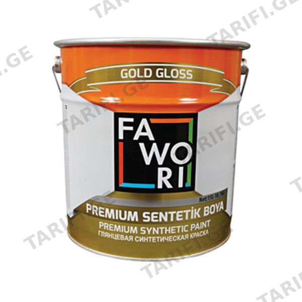 0.75 ლ სინთეტიკური შავი საღებავი FAWORI Premium