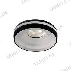 სანათი წერტილოვანი Kanlux ELICEO 35289 DSO B შავი თეთრი