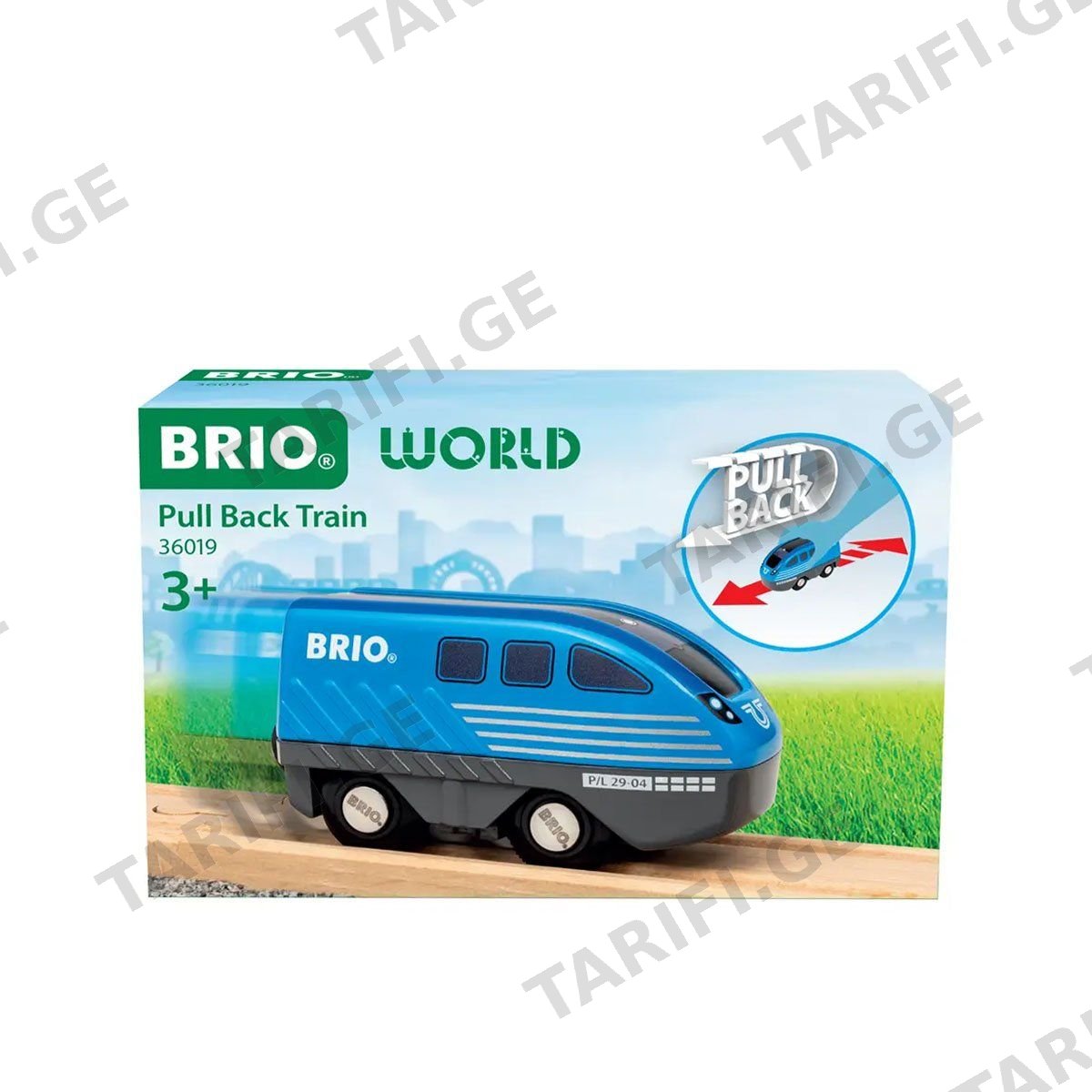 მატარებელი მცირე ზომის ხის Turbo Brio-358050