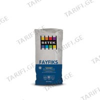 (25კგ) თეთრი წებოცემენტი BETEK FAYFIKS