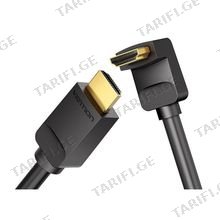 VENTION AAQBJ HDMI Right Angle Cable 270 Degree 5M Black