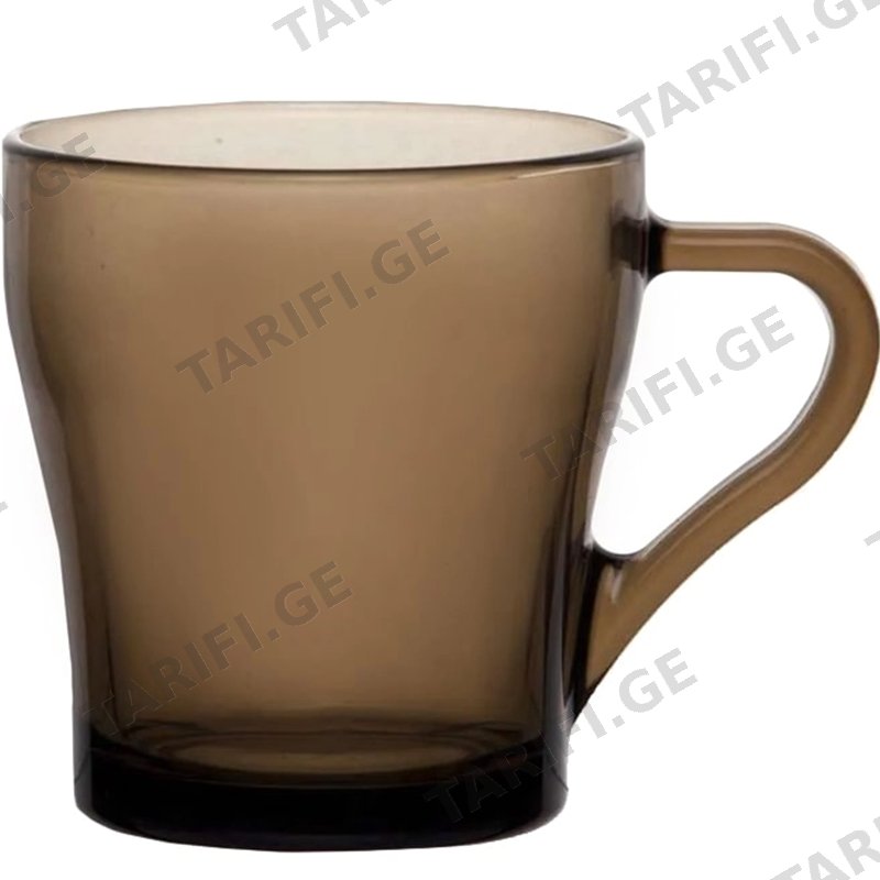 ჩაის ჭიქა PASABAHCE CHROMA BRONZE (260 ML, 2 PCS)