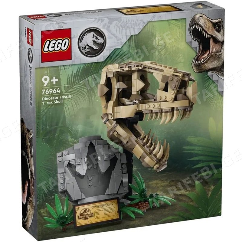 ასაწყობი კონსტრუქცია LEGO JURASSIC WORLD CONSTRUCTOR DINOSAUR FOSSILS: TYRANNOSAURUS SKULL