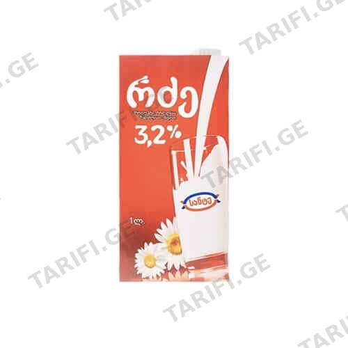 რძე 3.2%/სანტე/ 1ლ