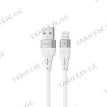 Cable Proove Soft Silicone Lightning 2.4A (1m) white