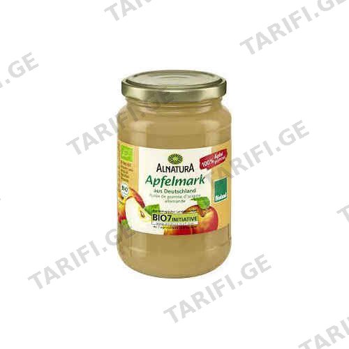 ჯემი ვაშლის ორგანული/Alnatura/360გრ