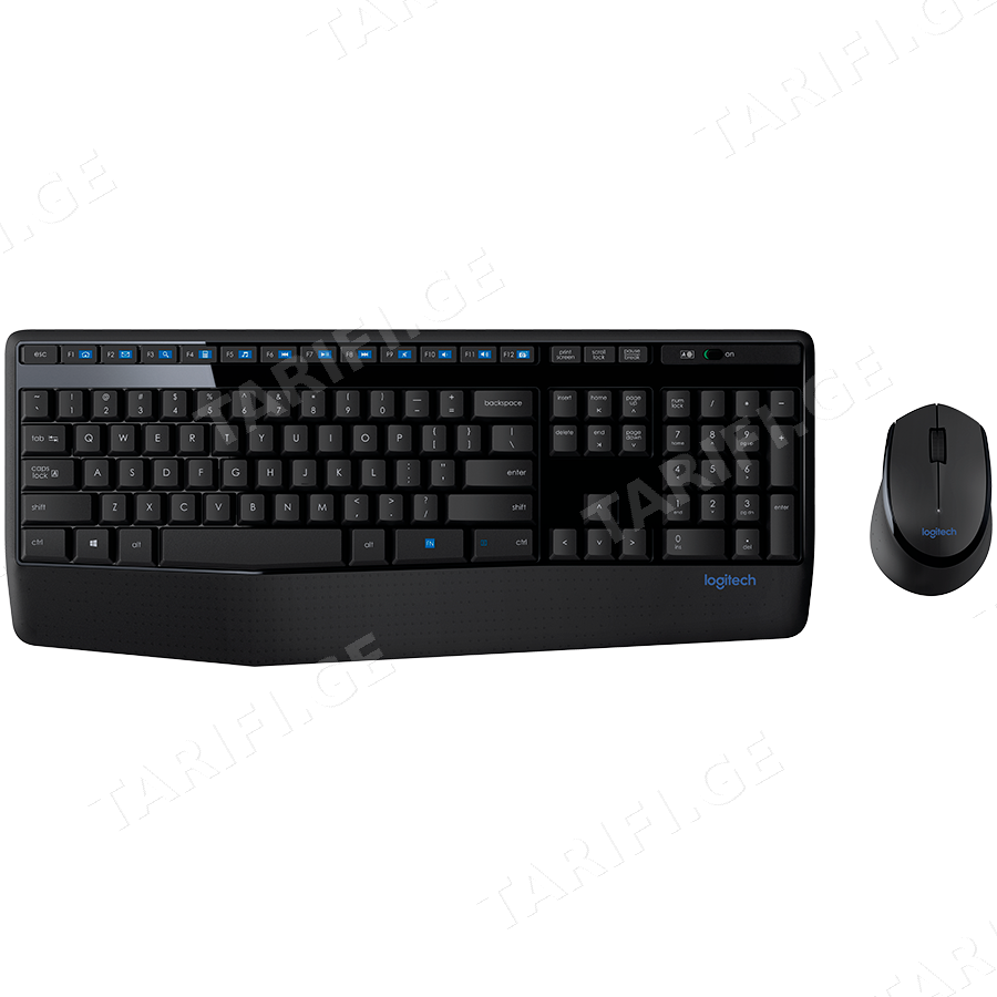 LOGITECH MK345 Wireless Combo - BLACK - RUS
