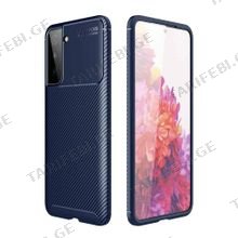 კარბონის ქეისი Samsung Galaxy S21 Focus Carbon Case - მუქი ლურჯი