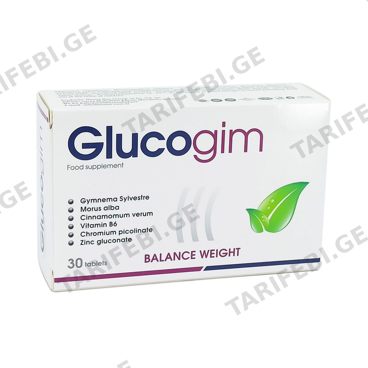 გლუკოგიმი- Glucogim 30 ტაბლეტი