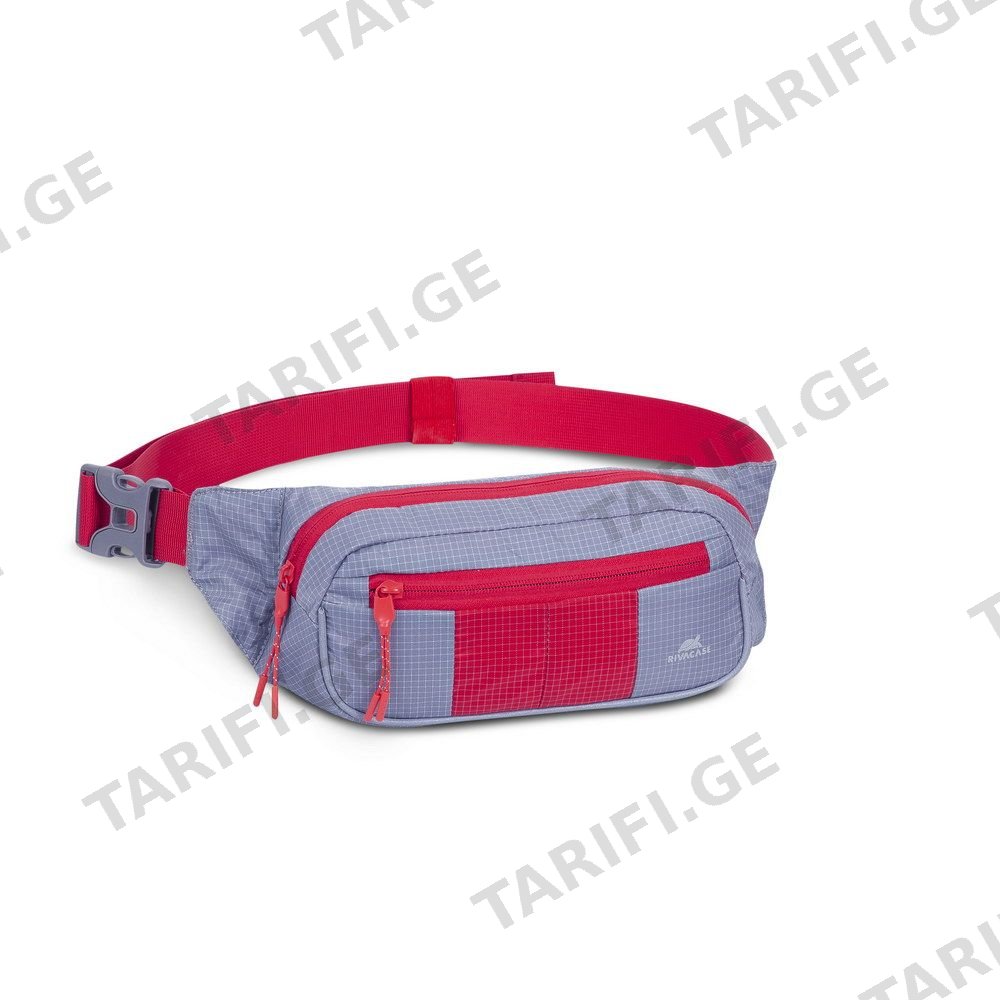 ჩანთები Rivacase 5215 grey/red