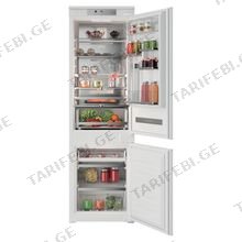 Kitchenaid KC18 T632 S P ჩასაშენებელი ორკამერიანი მაცივარი