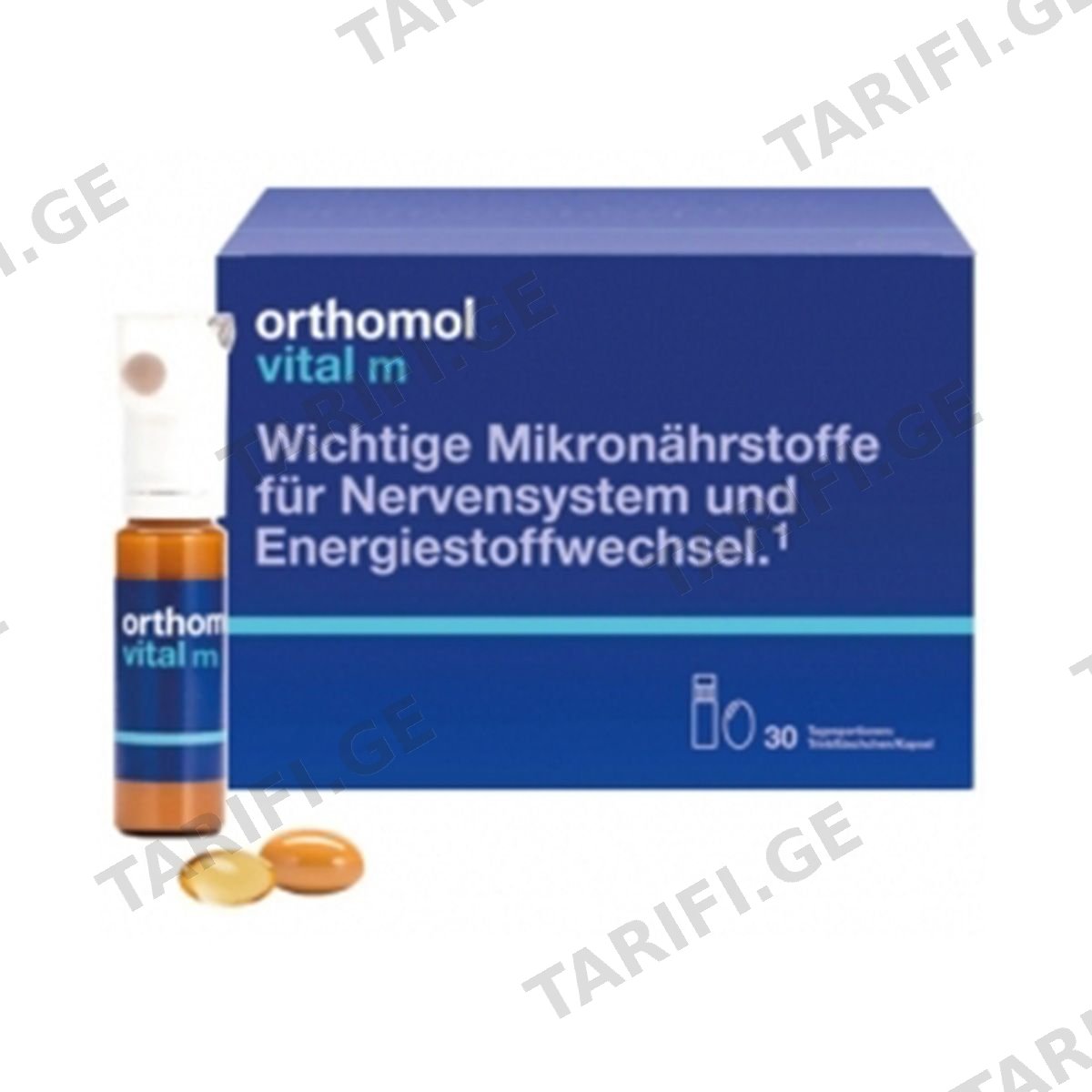 ვიტალ M ორთომოლი - Orthomol