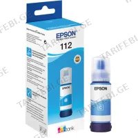 მელანი EPSON ECOTANK C13T06C24A CYAN (70 მლ)