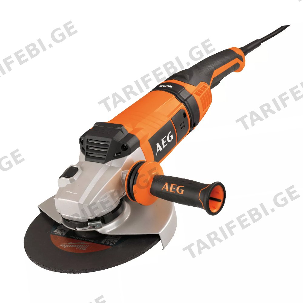 კუთხის სახეხი მანქანა AEG WS 24-230GEV 2400W