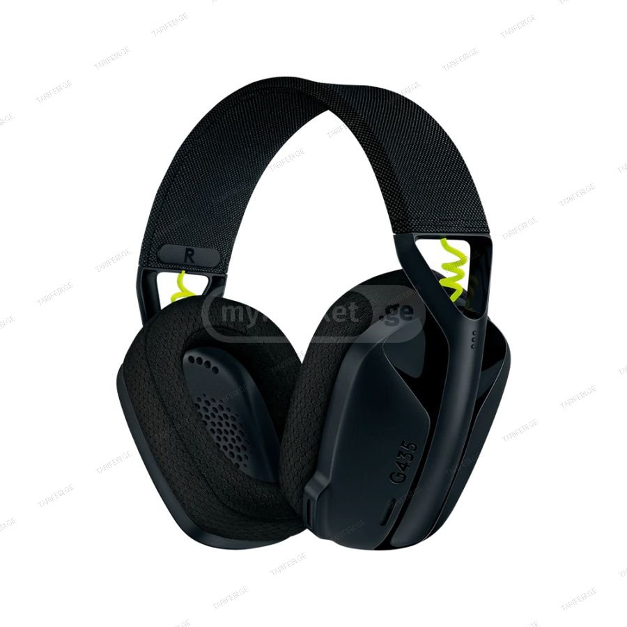 Logitech G435 LIGHTSPEED Wireless Gaming Headset Black