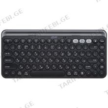 2E 2E-KS250WBK_UA KS250 BLACK უსადენო მემბრანული კლავიატურა