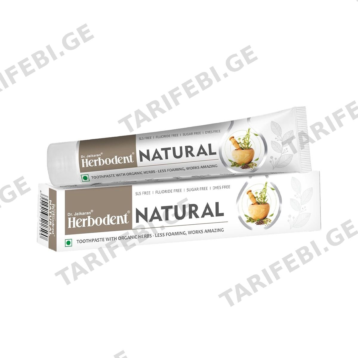 კბილის პასტა ჰერბოდენტ NATURAL 100 მლ